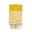 Fouta nid d'abeille traditionnelle Jaune 100x200 190g/m² - Mikanda Tournesol
