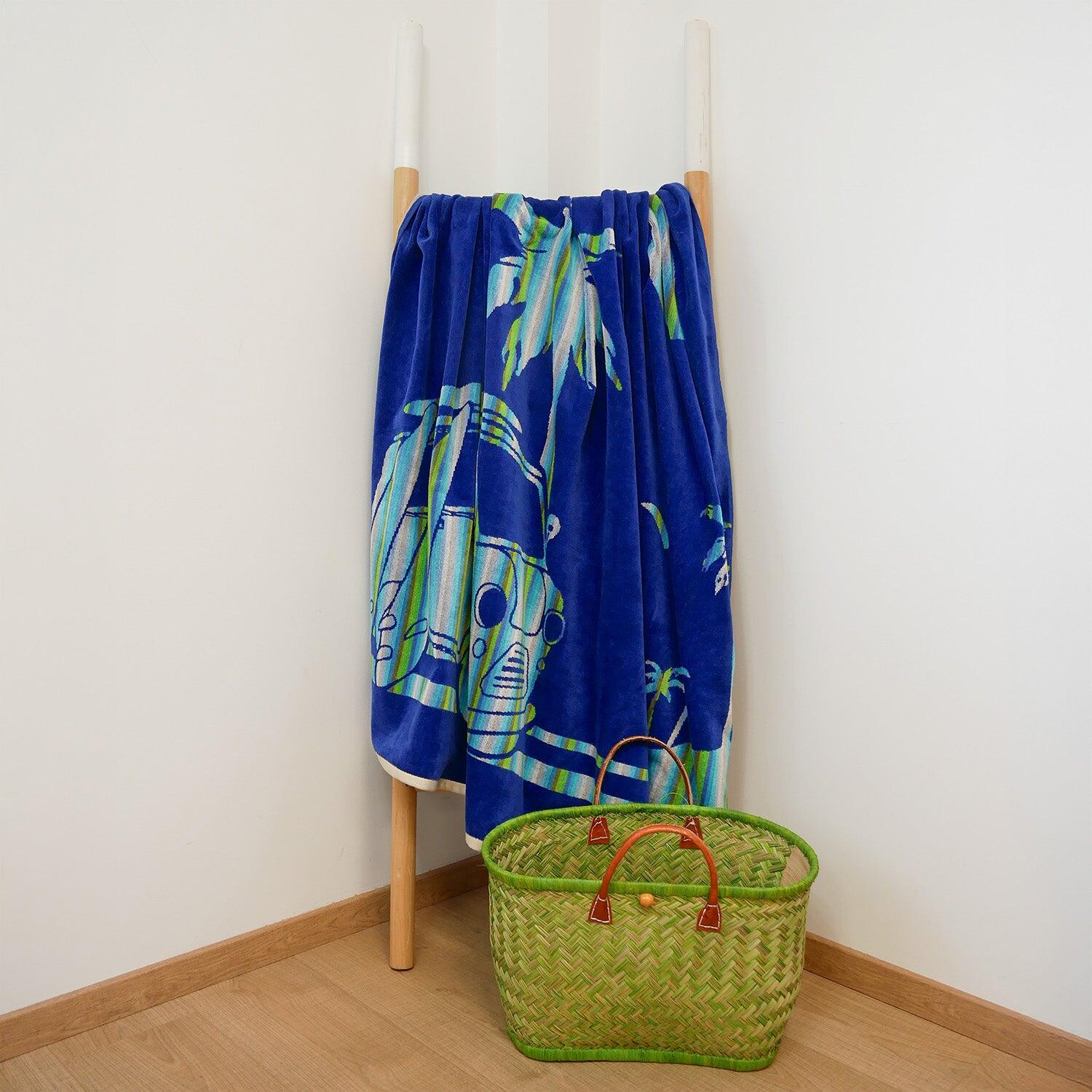 XL-strandlaken van katoen - Nyaralas - 140x180cm - 400g/m² 2/3