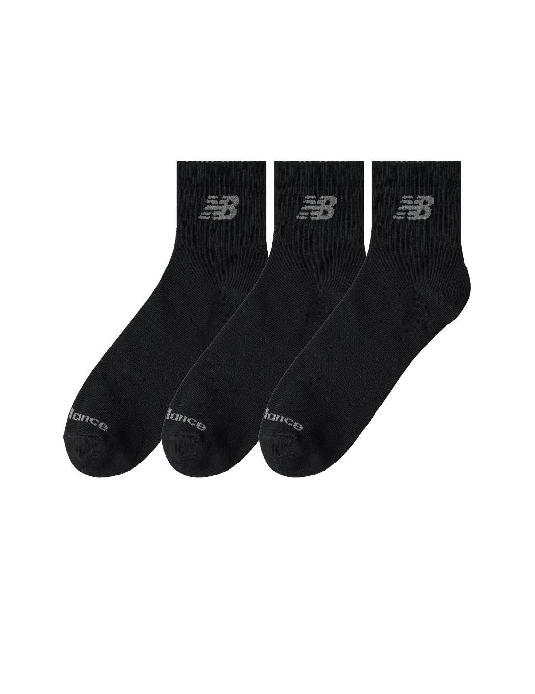 Chaussettes New Balance Las51413 Noir 2/4