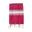 Fouta plate traditionnelle Rose 100x200 190g/m² - Kozo Fuchsia
