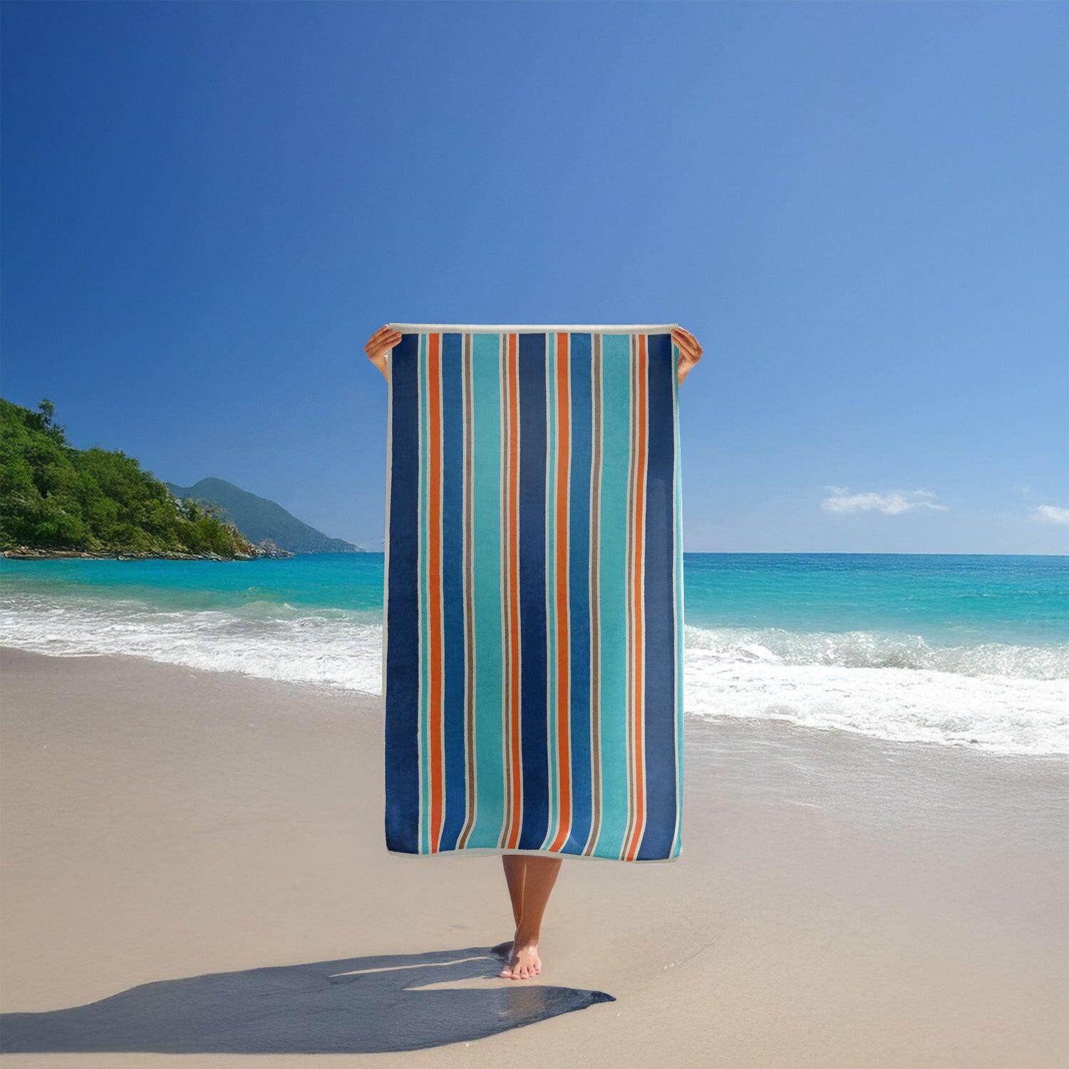 Toalha de praia - Zamora - 100x175cm - 470g/m² 2/4