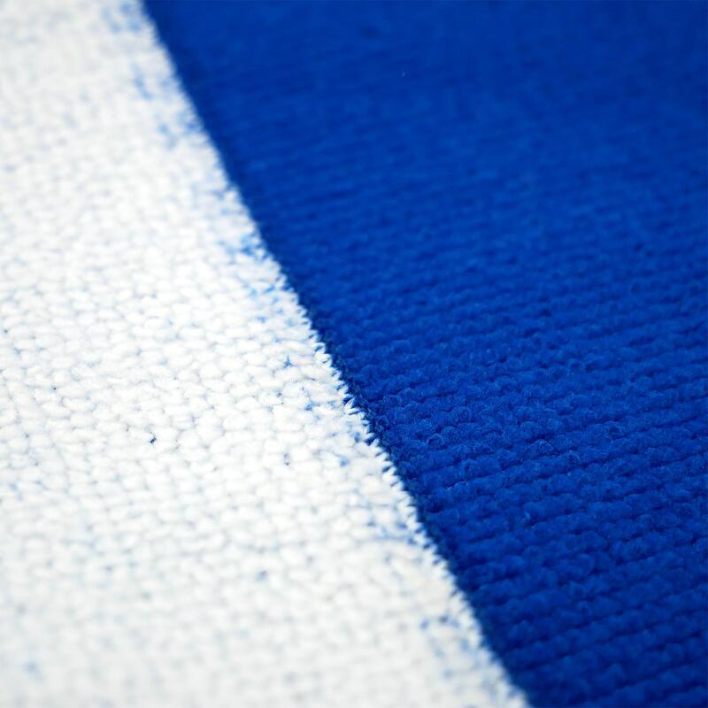 Serviette de plage microfibre Bleu 90x170 220g/m² - Bari
