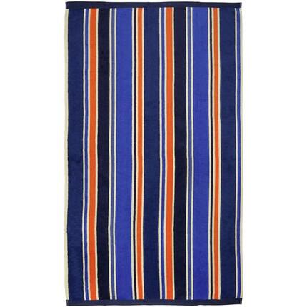 Serviette de plage éponge velours Jacquard - Kapados - 100x175cm - 470g/m²