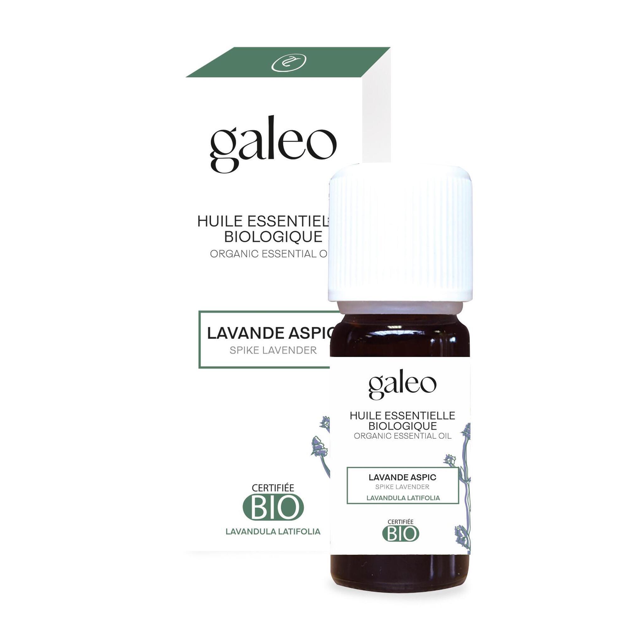 Galeo - Huile Essentielle Biologique 10 Ml Lavande Aspic - Diffuseur Huile Essentielle - Taille Unique - Decathlon