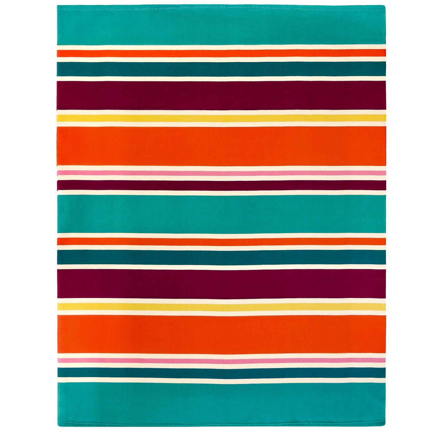 LE COMPTOIR DE LA PLAGE Strandlaken XL Microvezel Multicolor 140x170 220g/m² - Antiparos