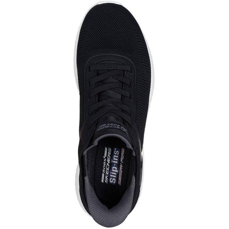 Zapatillas Running Hombre Skechers Slip-Ins Bobs Squad Chaos Negro Comodidad 4/5