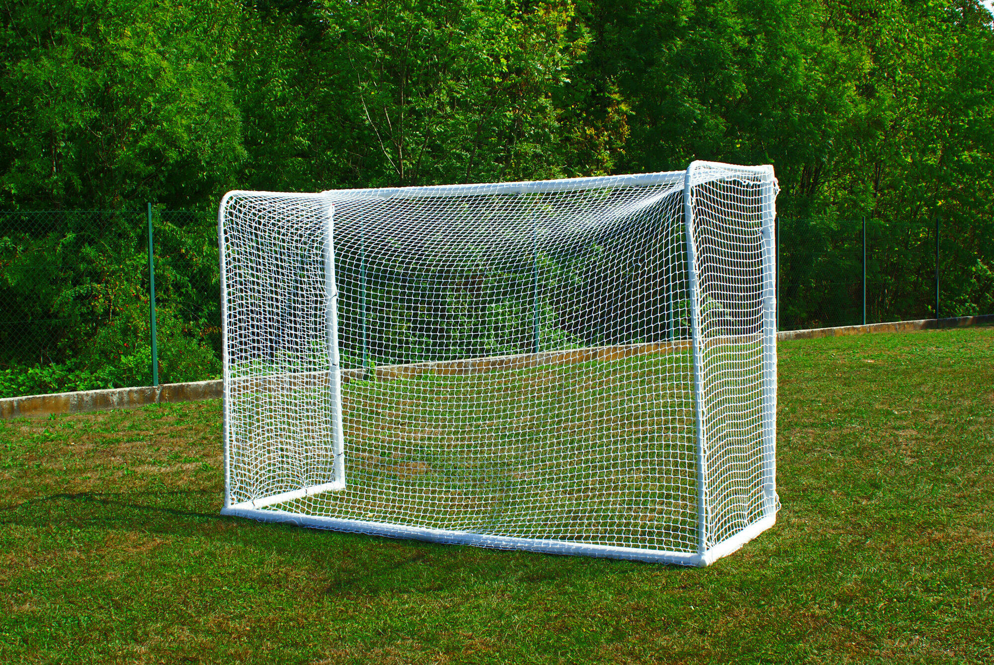 Porta da calcio STADIUM 3 x 2 m + parete di tiro polacca 7/7