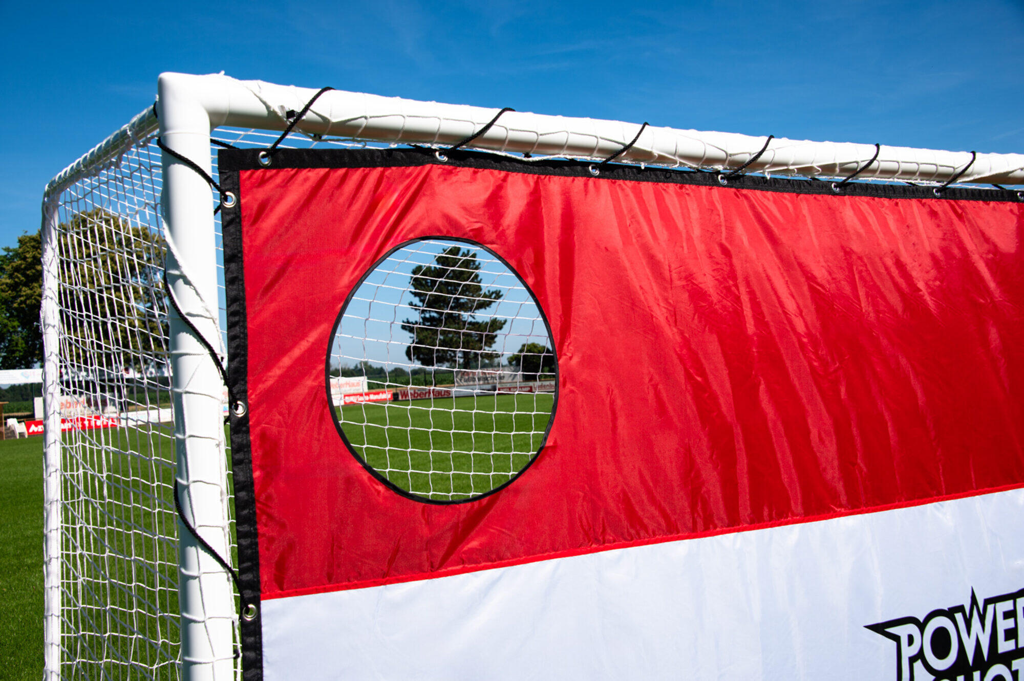 Porta da calcio STADIUM 3 x 2 m + parete di tiro olandese 5/7