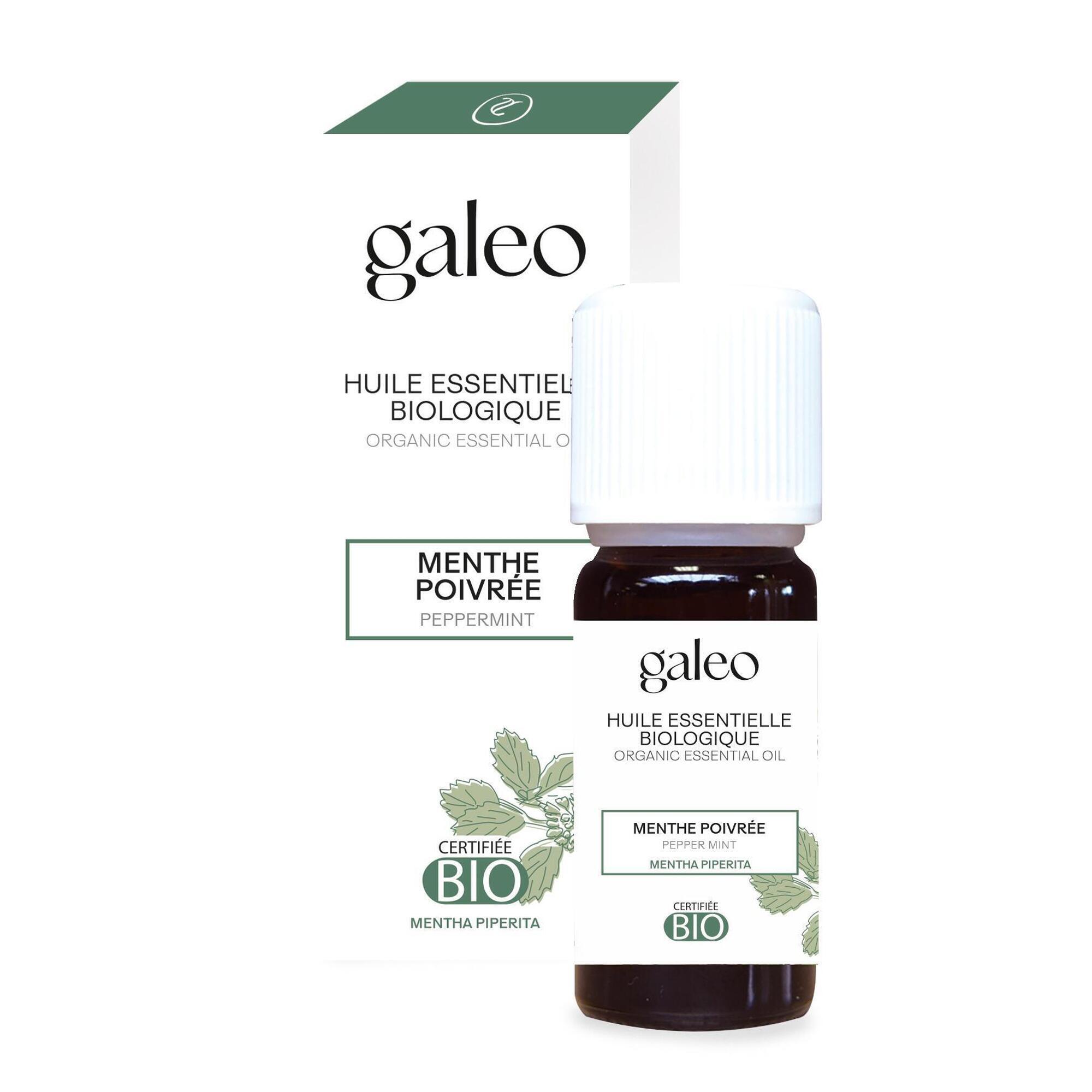 Galeo - Huile Essentielle Biologique 10 Ml Menthe Poivrée - Diffuseur Huile Essentielle - Taille Unique - Decathlon