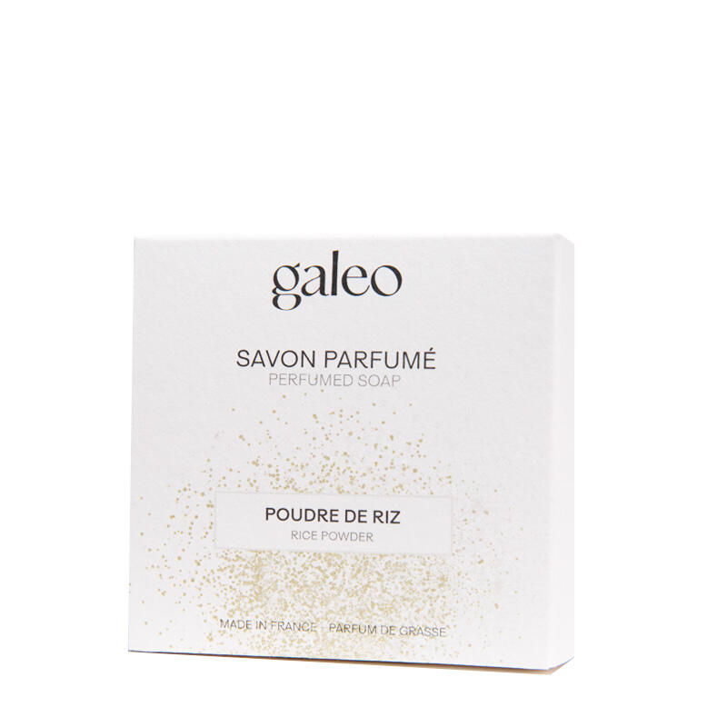 SAVON PARFUMÉ 100 GR POUDRE DE RIZ 1/2