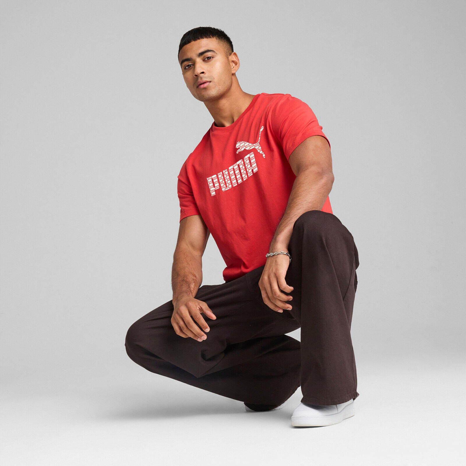 Maglietta Puma United Tee, Rosso, Uomini 3/5