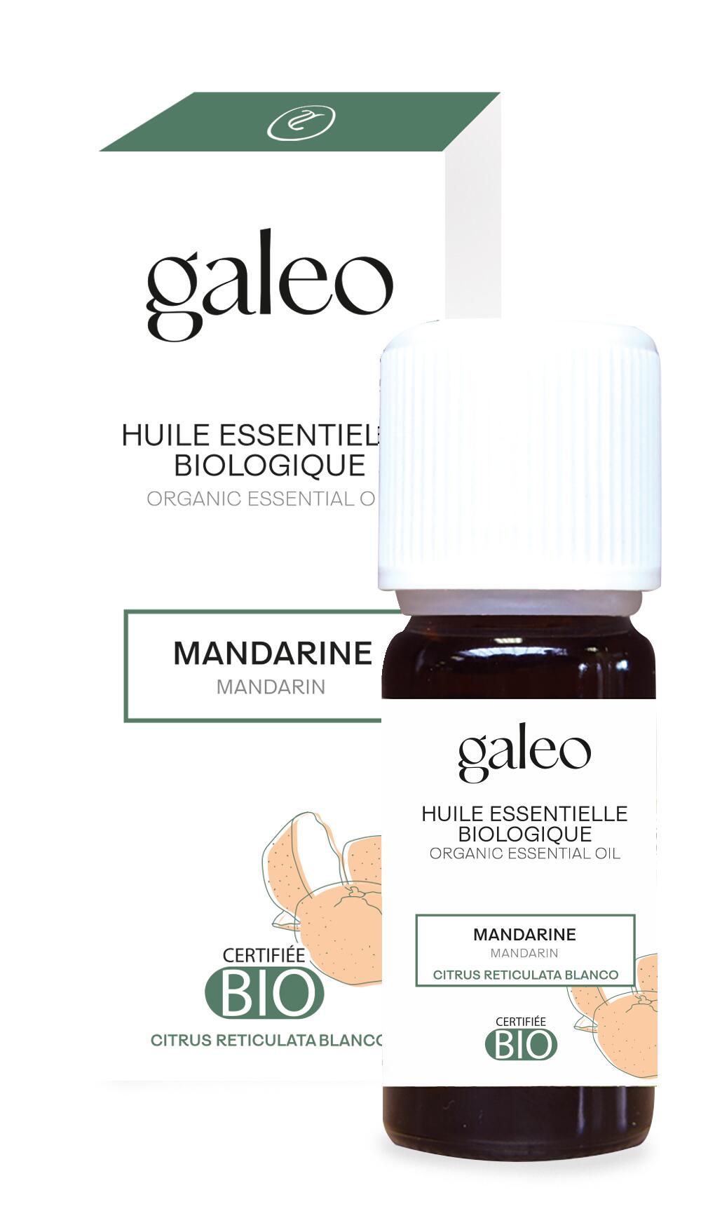 HUILE ESSENTIELLE BIOLOGIQUE 10 ML MANDARINE 1/1