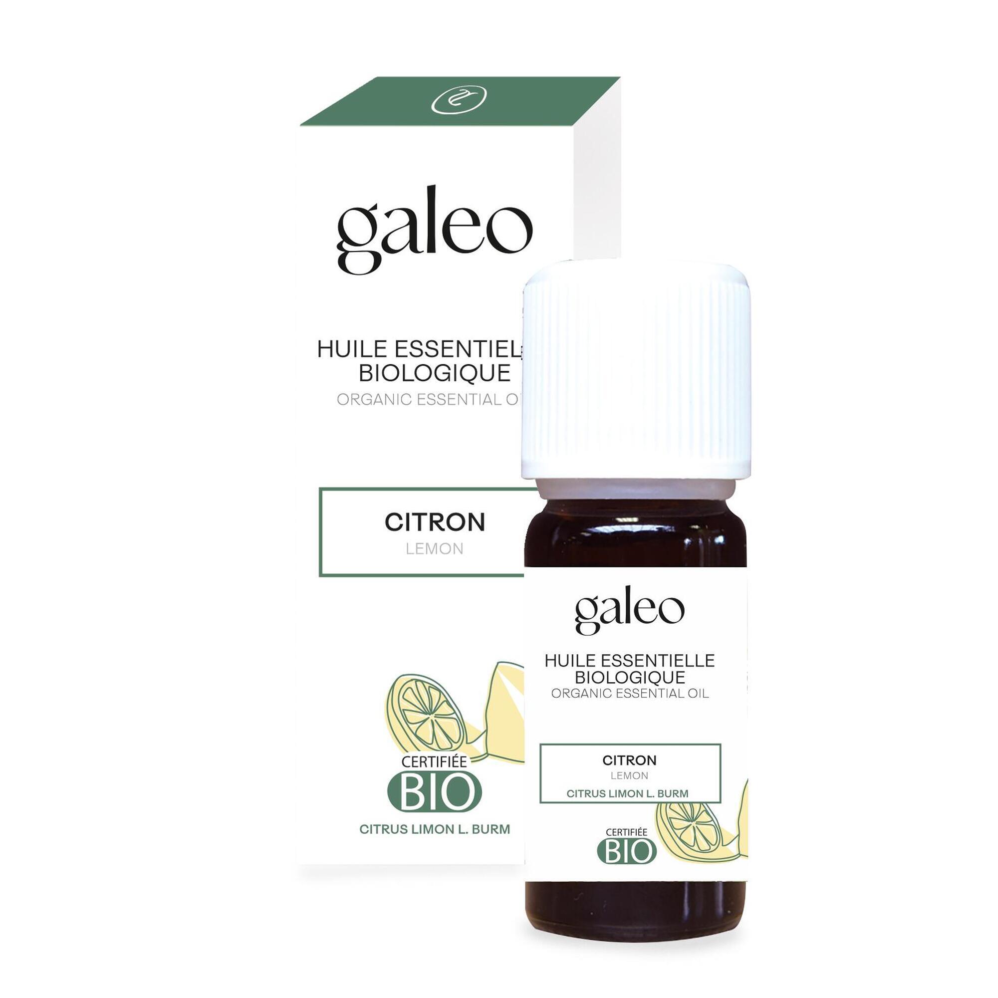 Galeo - Huile Essentielle Biologique 10 Ml Citron - Diffuseur Huile Essentielle - Taille Unique - Decathlon