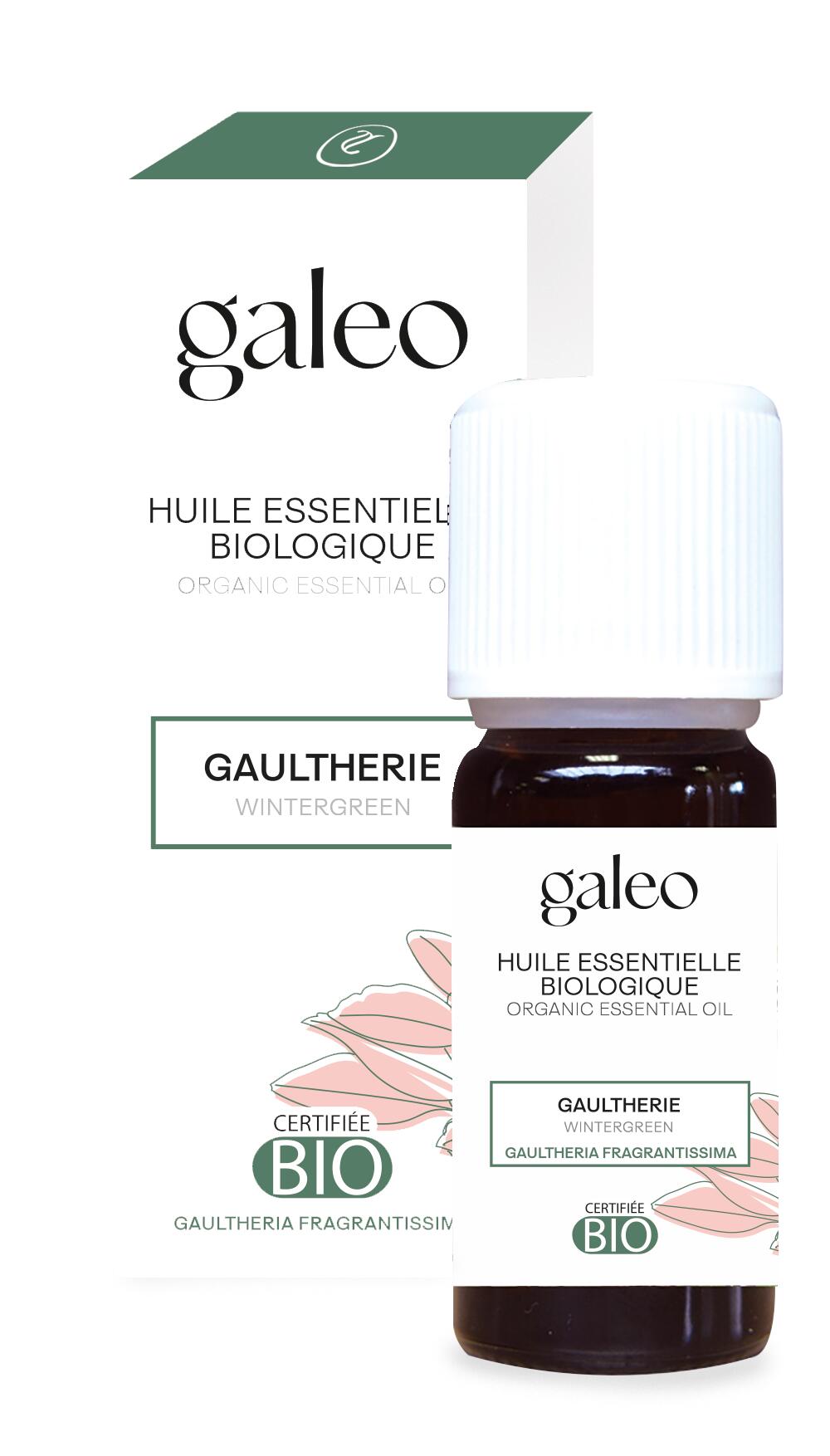 HUILE ESSENTIELLE BIOLOGIQUE 10 ML GAULTHERIE 1/1