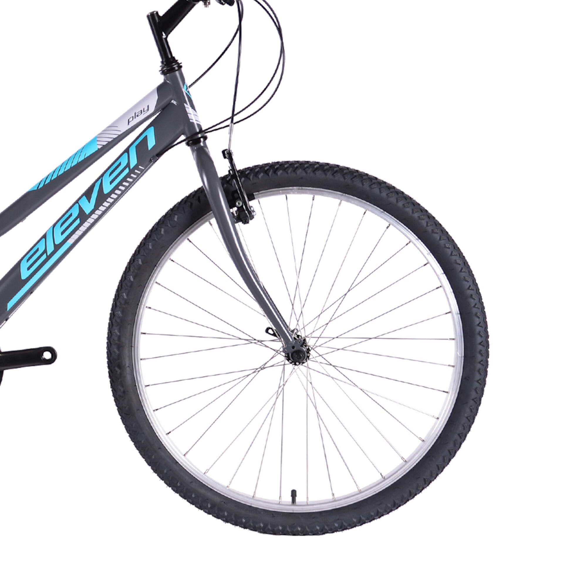 BIKE ELEVEN PLAY  26 POLEGADAS CINZA-AZUL (de 1,35cm a 1.55cm)07121 3/3