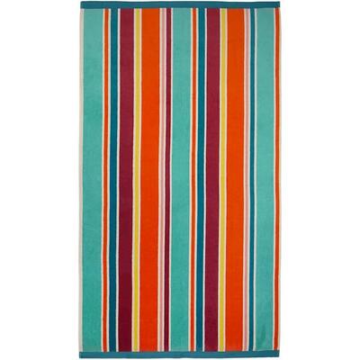 Telo Mare Spugna Velluto Jacquard Multicolore 100x175 470g/m² - Capsud