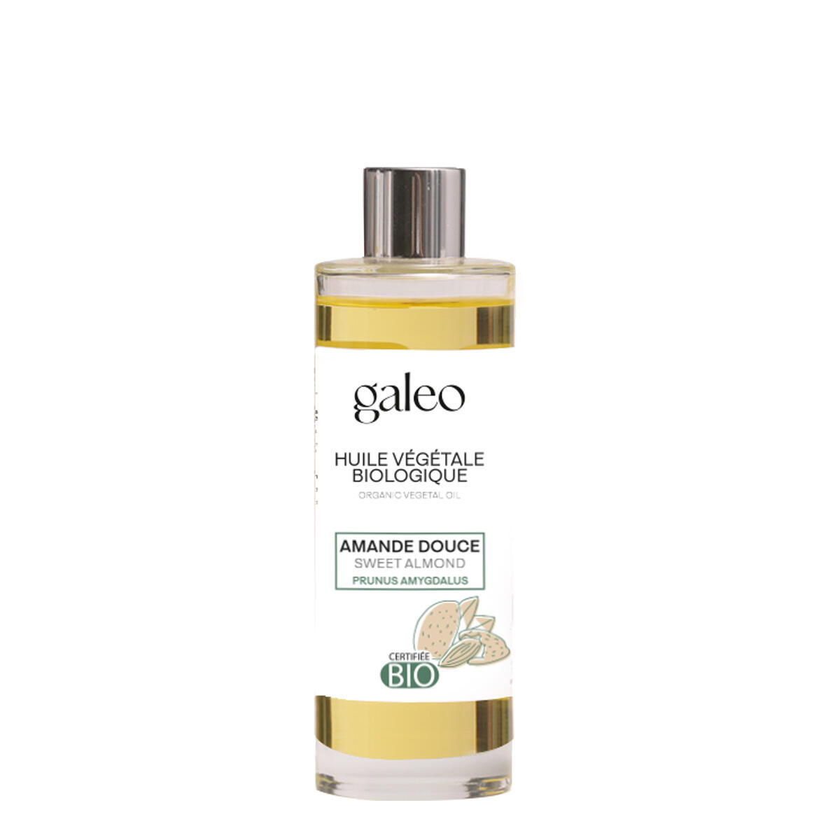 HUILE VÉGÉTALE BIOLOGIQUE 100 ML AMANDE DOUCE 1/1