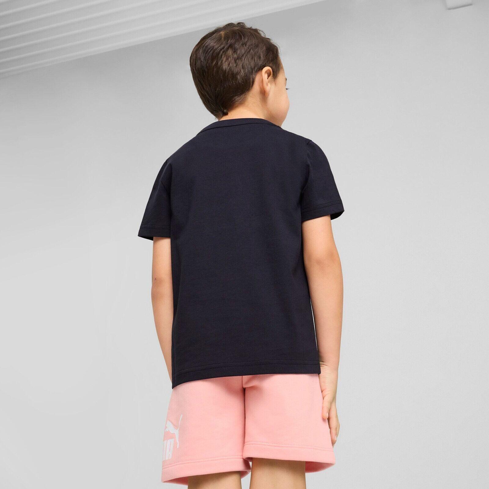 T-Shirt Puma Ess No. 1 Logo Tee Ps, Preto, Crianças 2/4