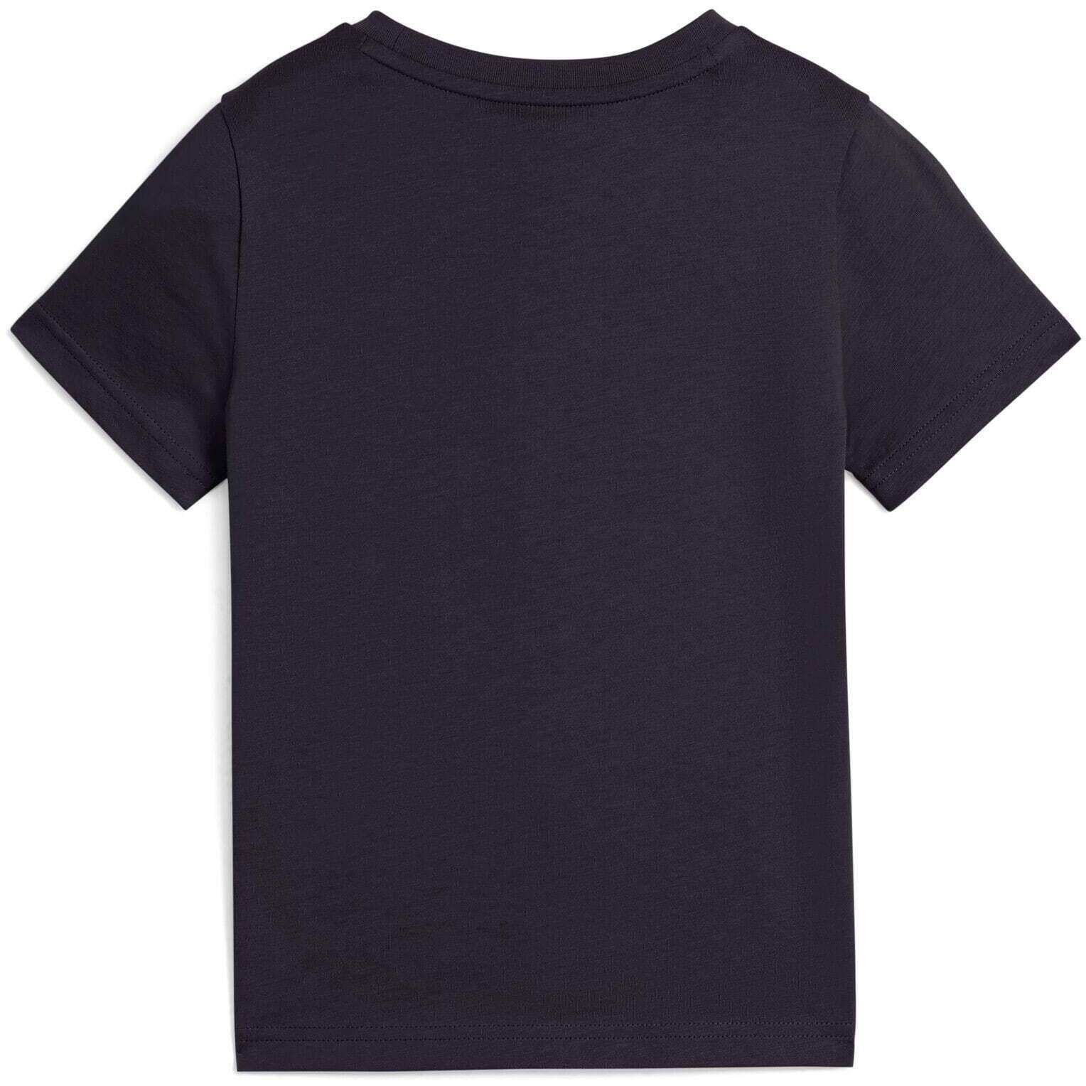 T-Shirt Puma Ess No. 1 Logo Tee Ps, Preto, Crianças 4/4