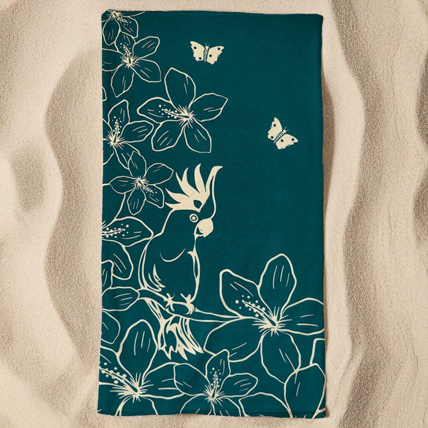 Serviette de plage microfibre - Serifos - 90x170cm - 220g/m² 2/4