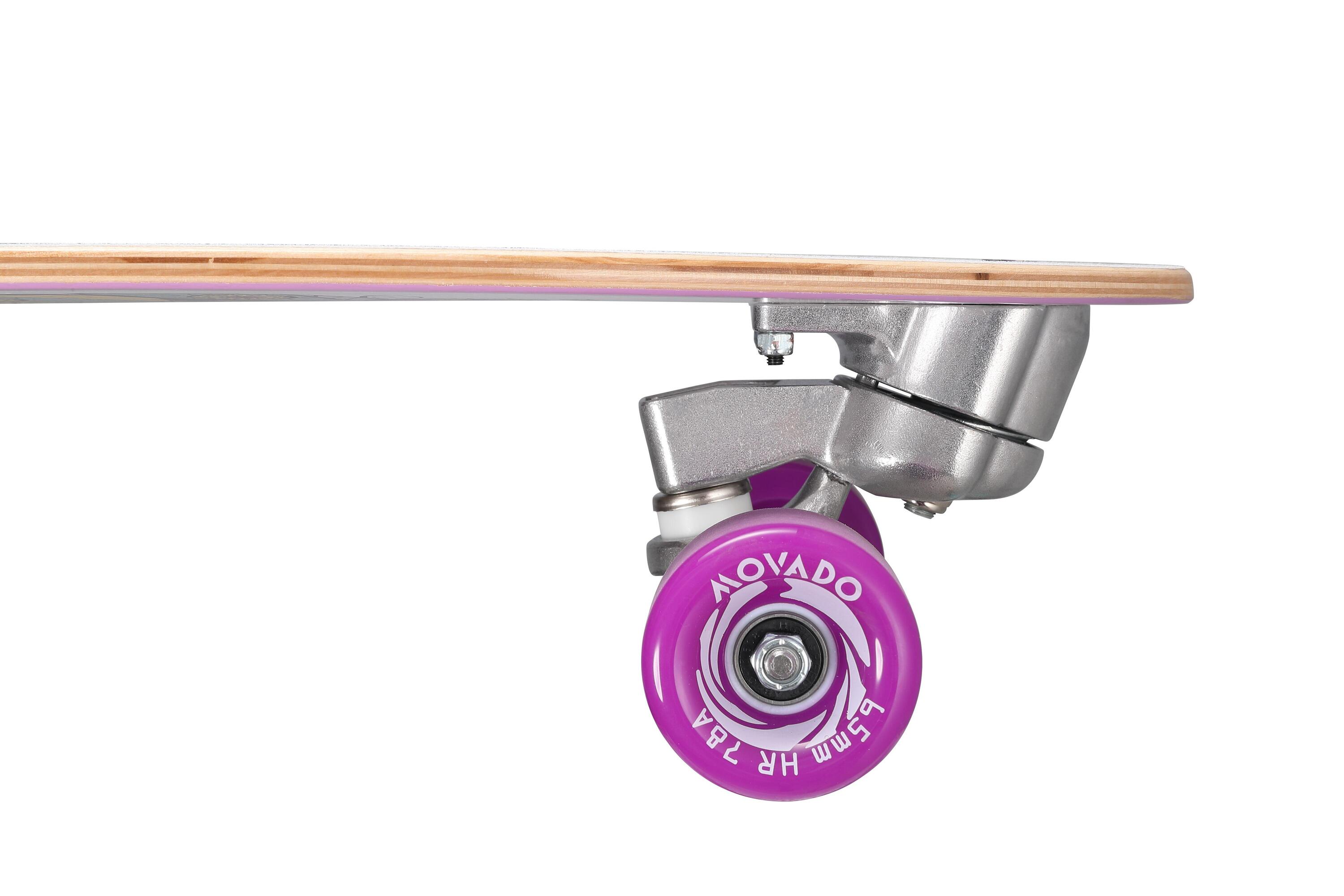 Longboard Skateboard 65 mm Vintage Cruiser Sport 6/6