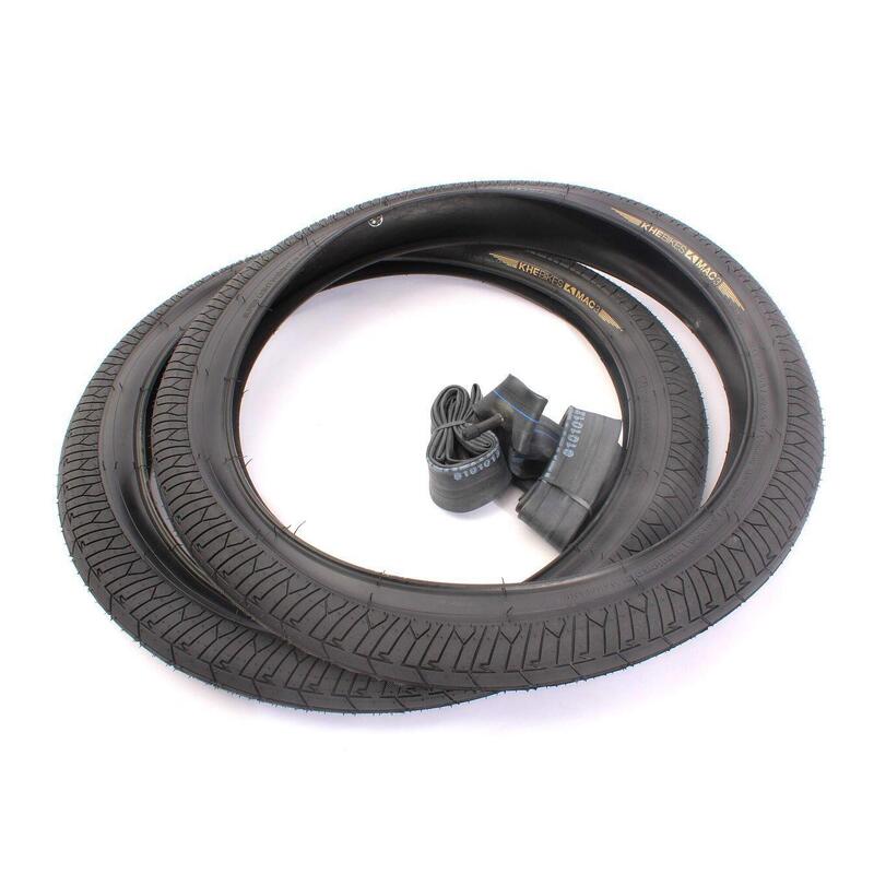 Pneuri BMX 2x MAC3 + 2x Camere de aer KHE Twiggy