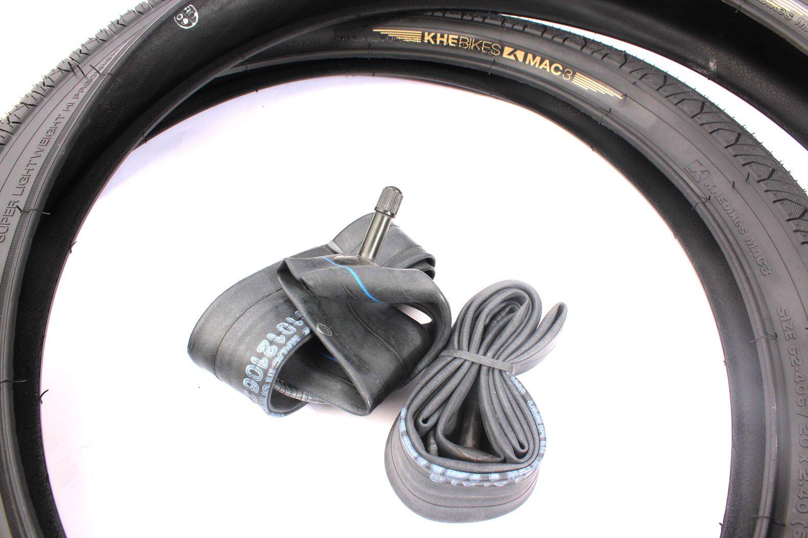 Neumáticos BMX 2x MAC3 + 2x Cámaras de aire KHE Twiggy 5/5