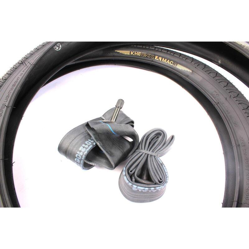 Pneuri BMX 2x MAC3 + 2x Camere de aer KHE Twiggy