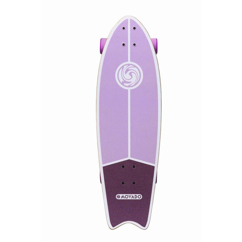 Longboard Skateboard 65 mm Vintage Cruiser Sport