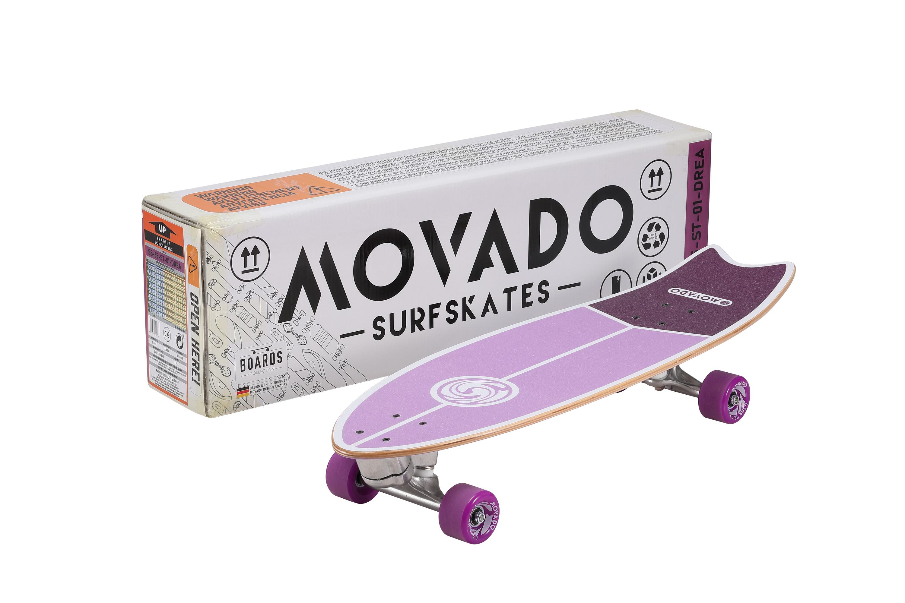 Longboard Skateboard 65 mm Vintage Cruiser Sport 5/6