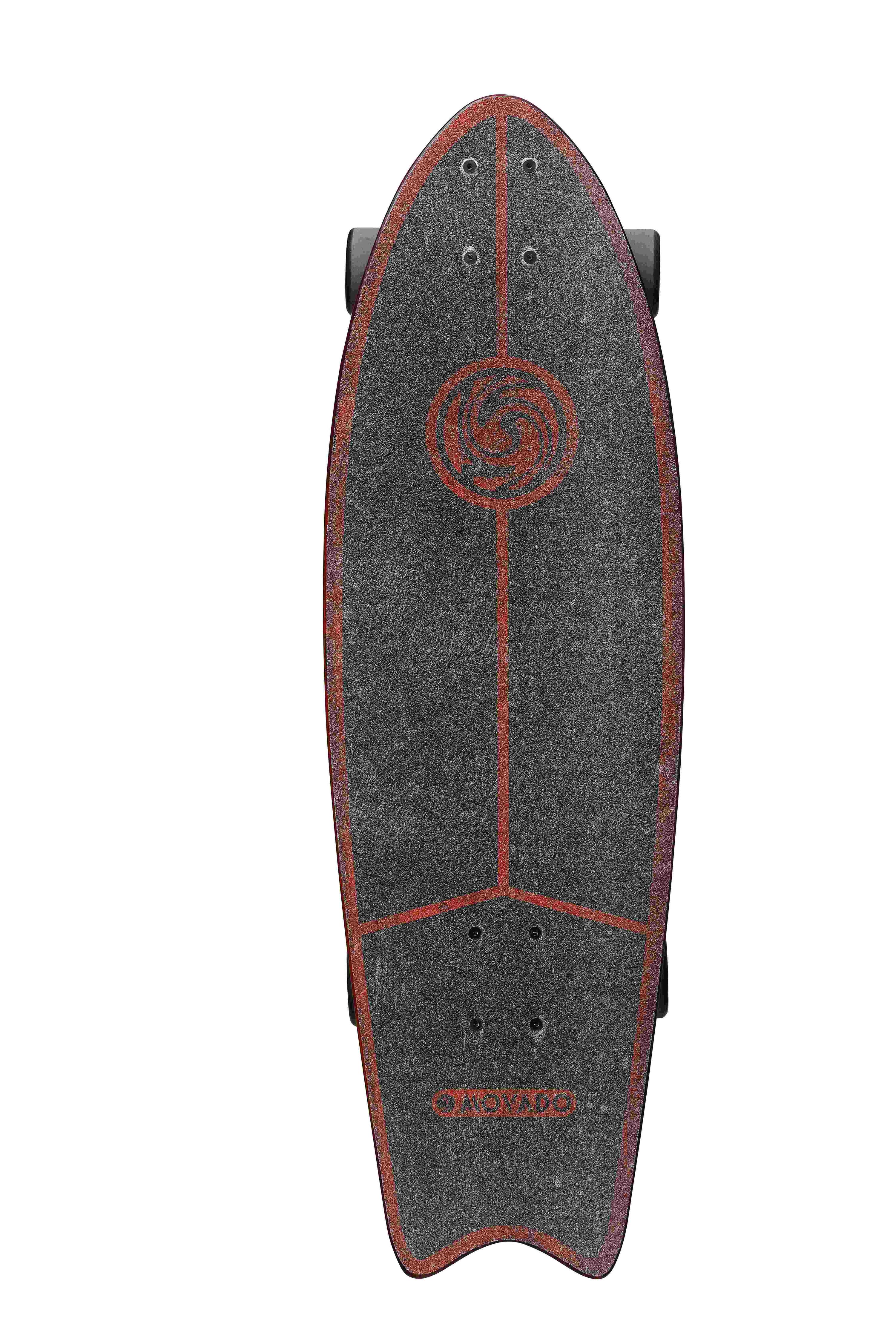 Longboard Skateboard 65 mm Vintage Cruiser Sport 2/6