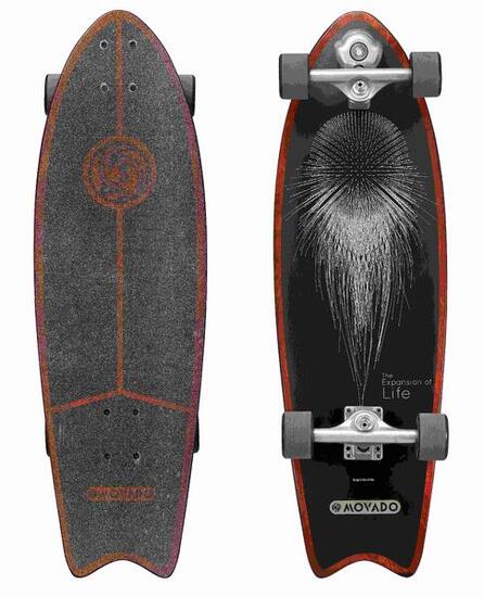 Longboard Skateboard 65 mm Vintage Cruiser Sport