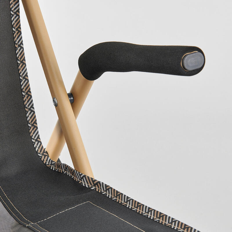 Bouchon d'accoudoir pour fauteuil pliant confortable pour le camping QUECHUA