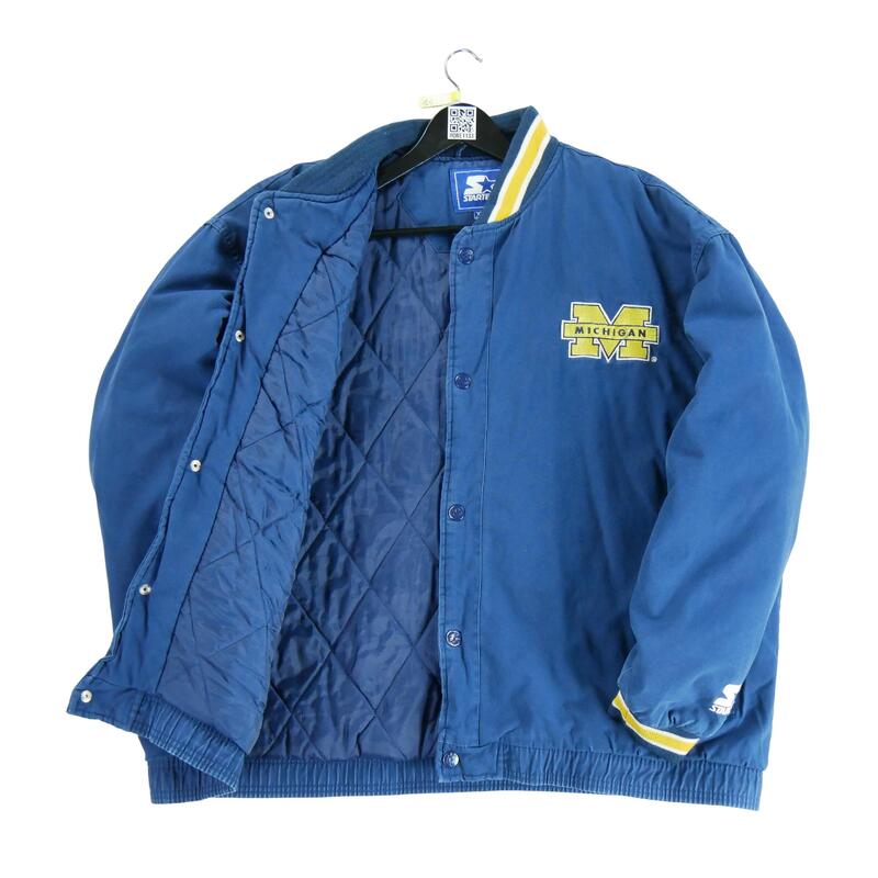 Reconditionné - Blouson Homme NCAA Michigan Wolverines - Bon État
