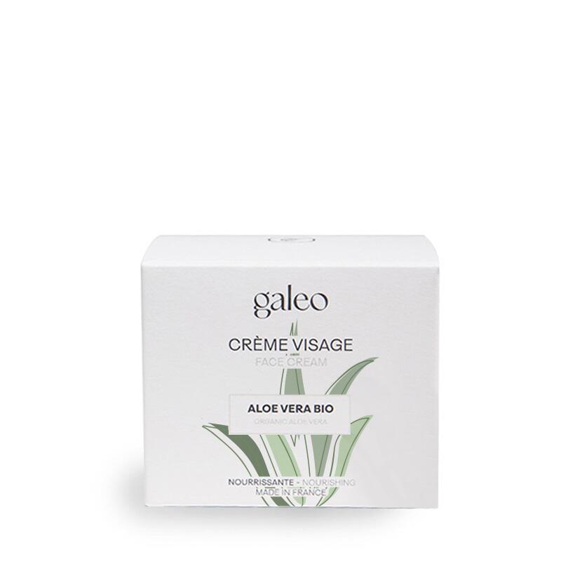 Galeo - Crème Visage - Aloe Vera Biologique 50 Ml - Crème Hydratante - Taille Unique - Decathlon