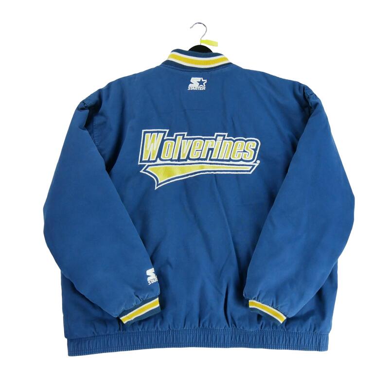 Reconditionné - Blouson Homme NCAA Michigan Wolverines - Bon État