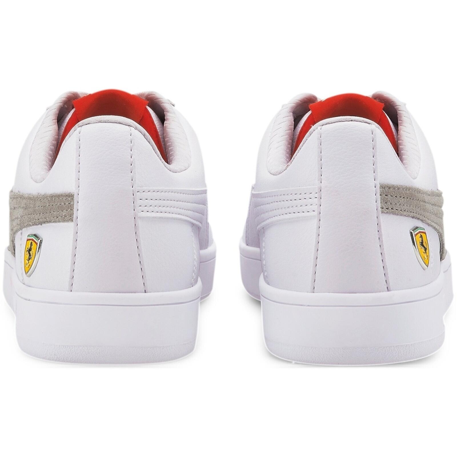 Scarpe da ginnastica Puma Ferrari Race Court Legend, Bianca, Unisex 5/5