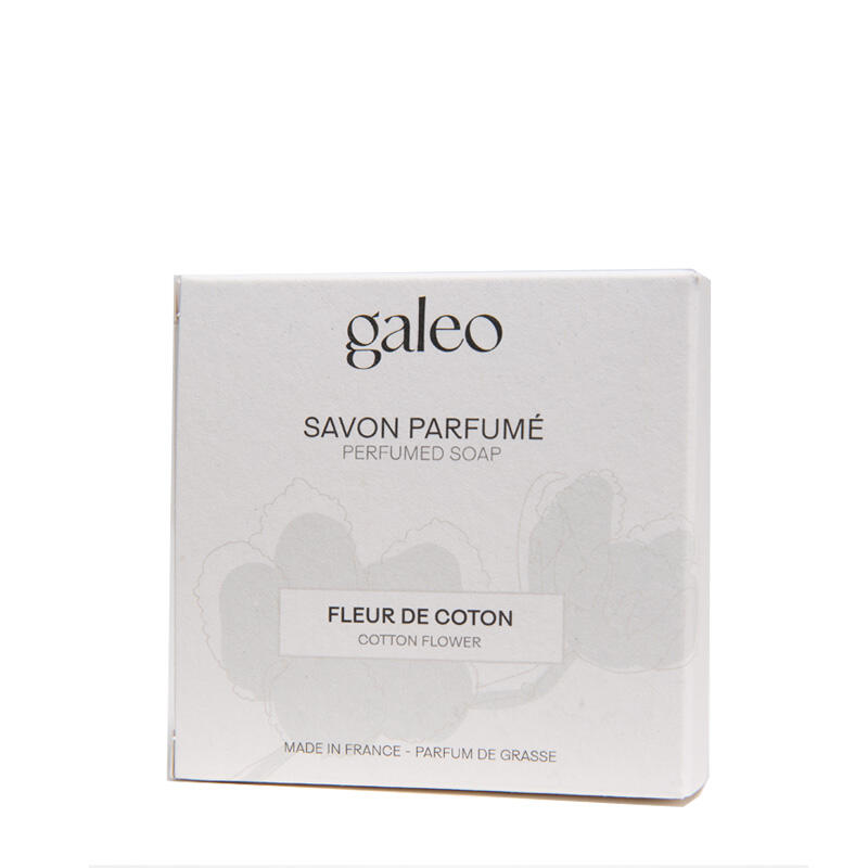 SAVON PARFUMÉ 100 GR FLEUR DE COTON 1/4
