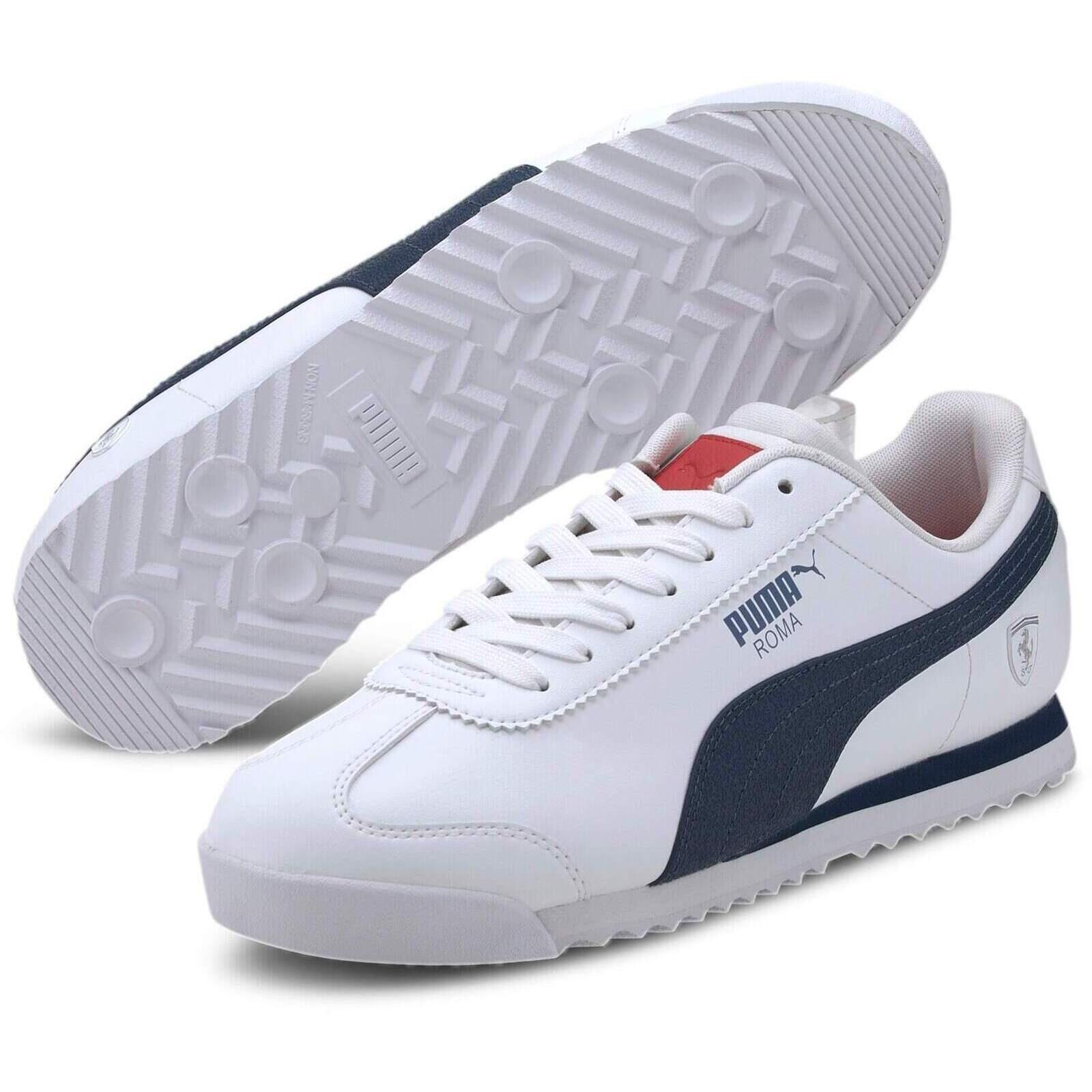 Baskets Puma Ferrari Style Roma, Blanc, Unisexe 3/5