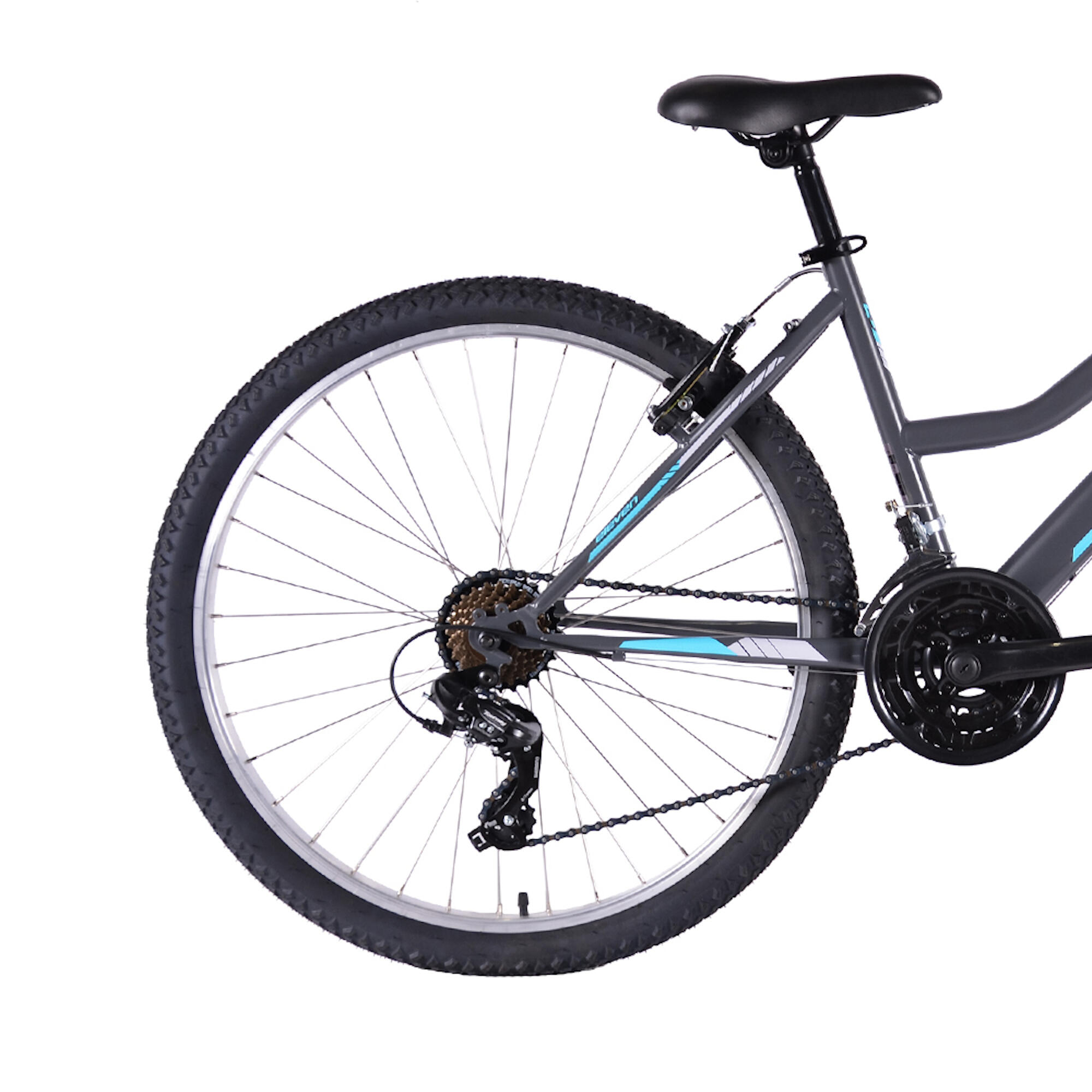 BIKE ELEVEN PLAY  26 POLEGADAS CINZA-AZUL (de 1,35cm a 1.55cm)07121 2/3