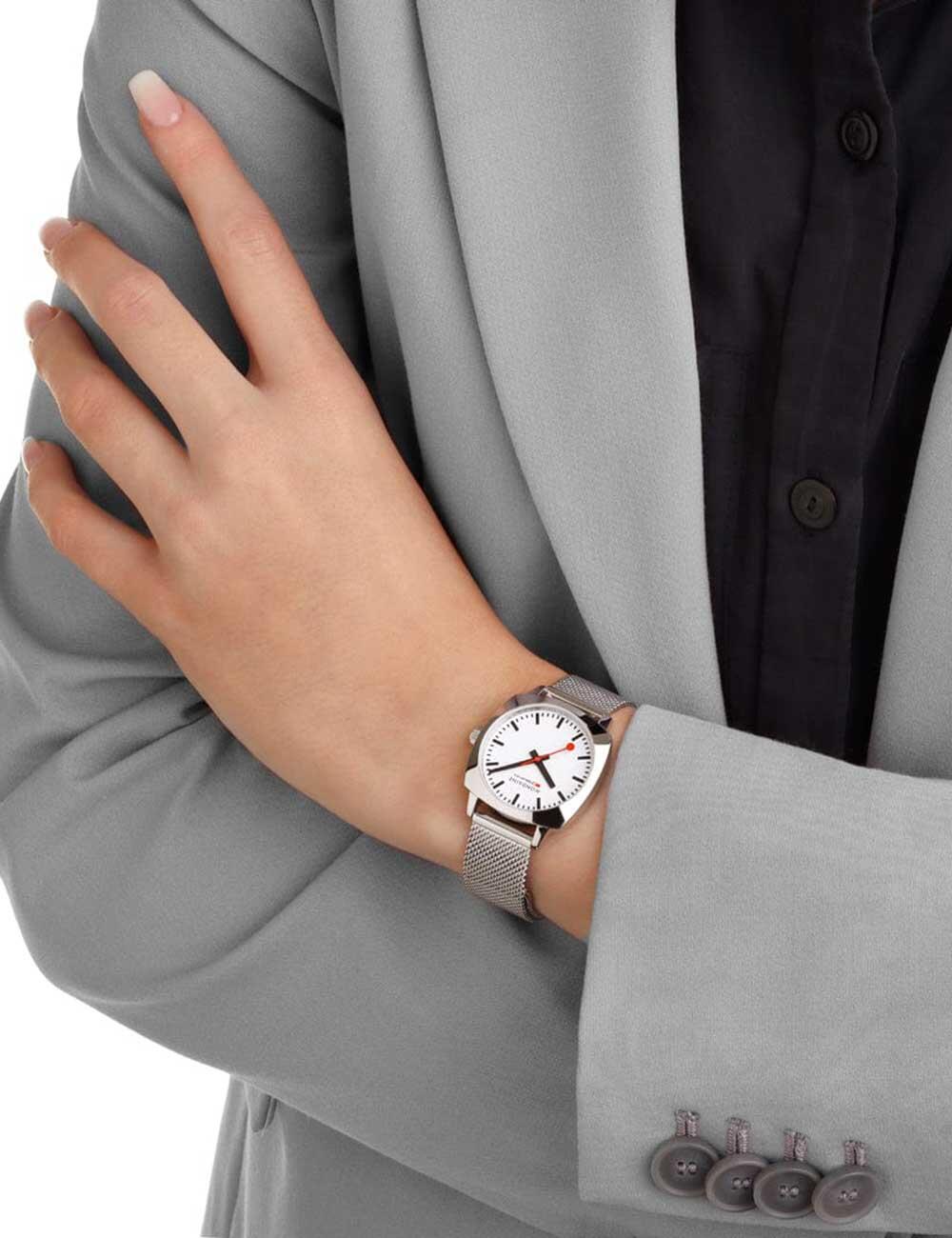 Montre Femme Mondeine MSL.31110.SM, Quartz, 31mm, 5ATM 4/5