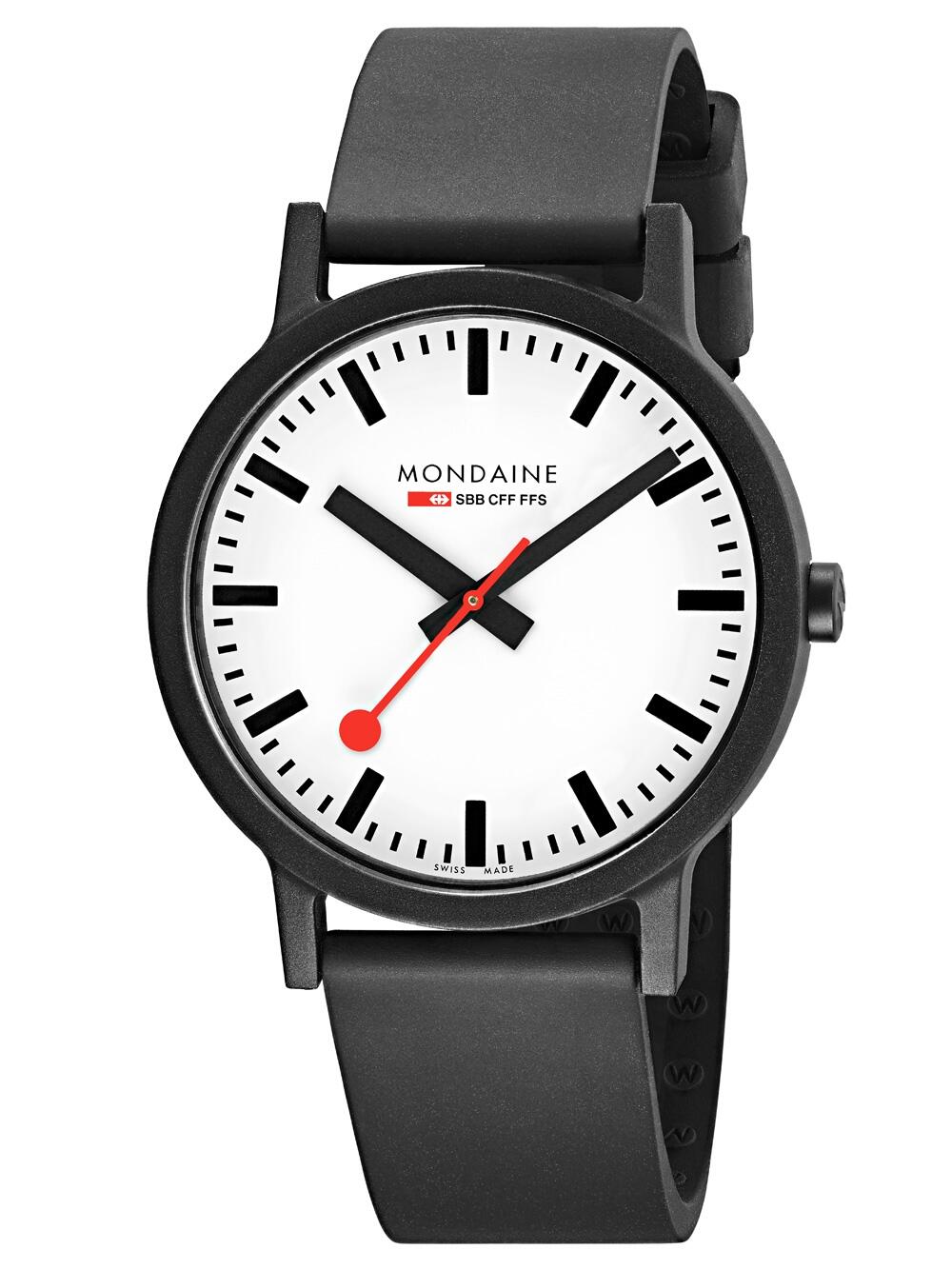 Mens Watch Mondaine MS1.41110.RB, Quartz, 40mm, 3ATM 2/5