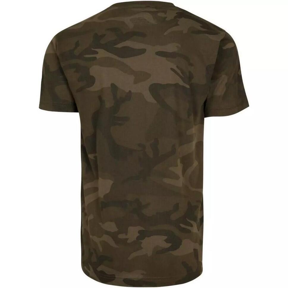 Męska Koszulka Z Okrągłym Dekoltem Camo