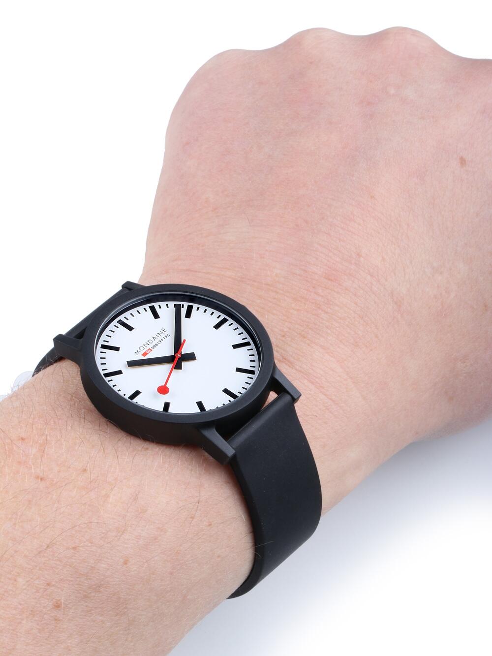 Mens Watch Mondaine MS1.41110.RB, Quartz, 40mm, 3ATM 5/5