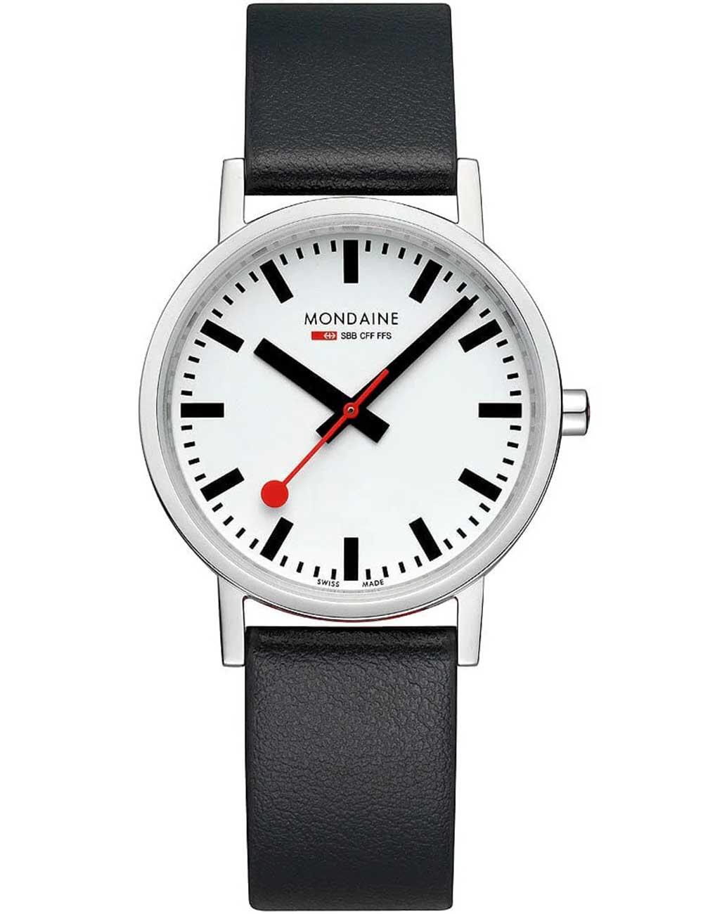 Damenuhr Mondaine A660.30314.16SBBV, Quartz, 36mm, 3ATM 2/5
