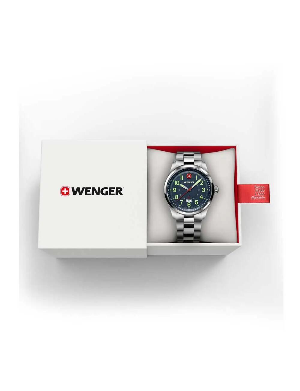 Montre Homme Wenger 01.0541.123, Quartz, 43mm, 10ATM 5/5