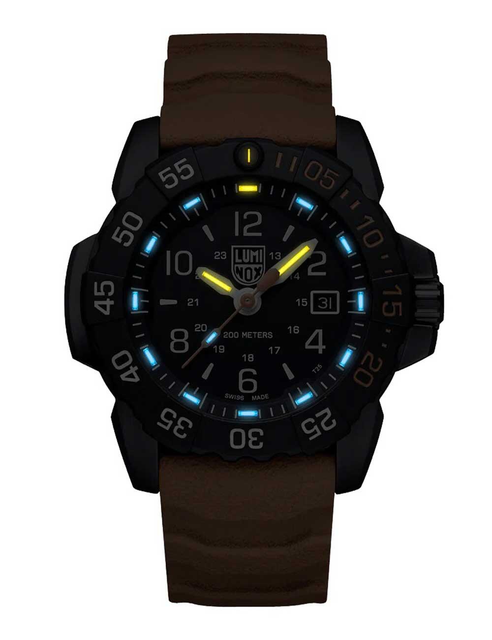 Herrenuhr Luminox XS.3253.CBNSF.SET, Quartz, 45mm, 20ATM 4/5
