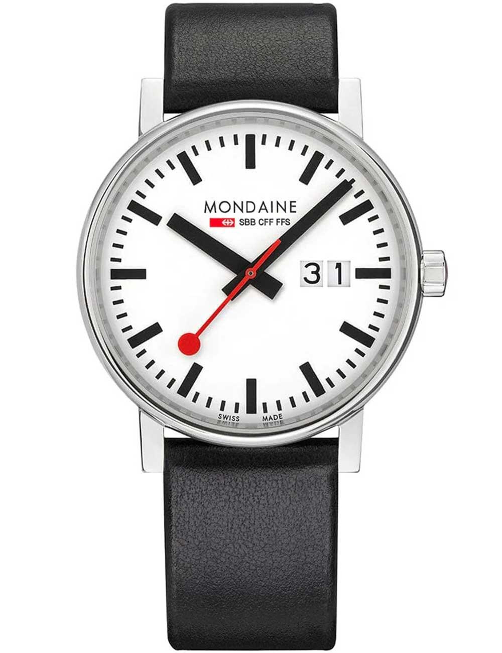 Herrenuhr Mondaine MSE.40210.LBV, Quartz, 40mm, 3ATM 2/5