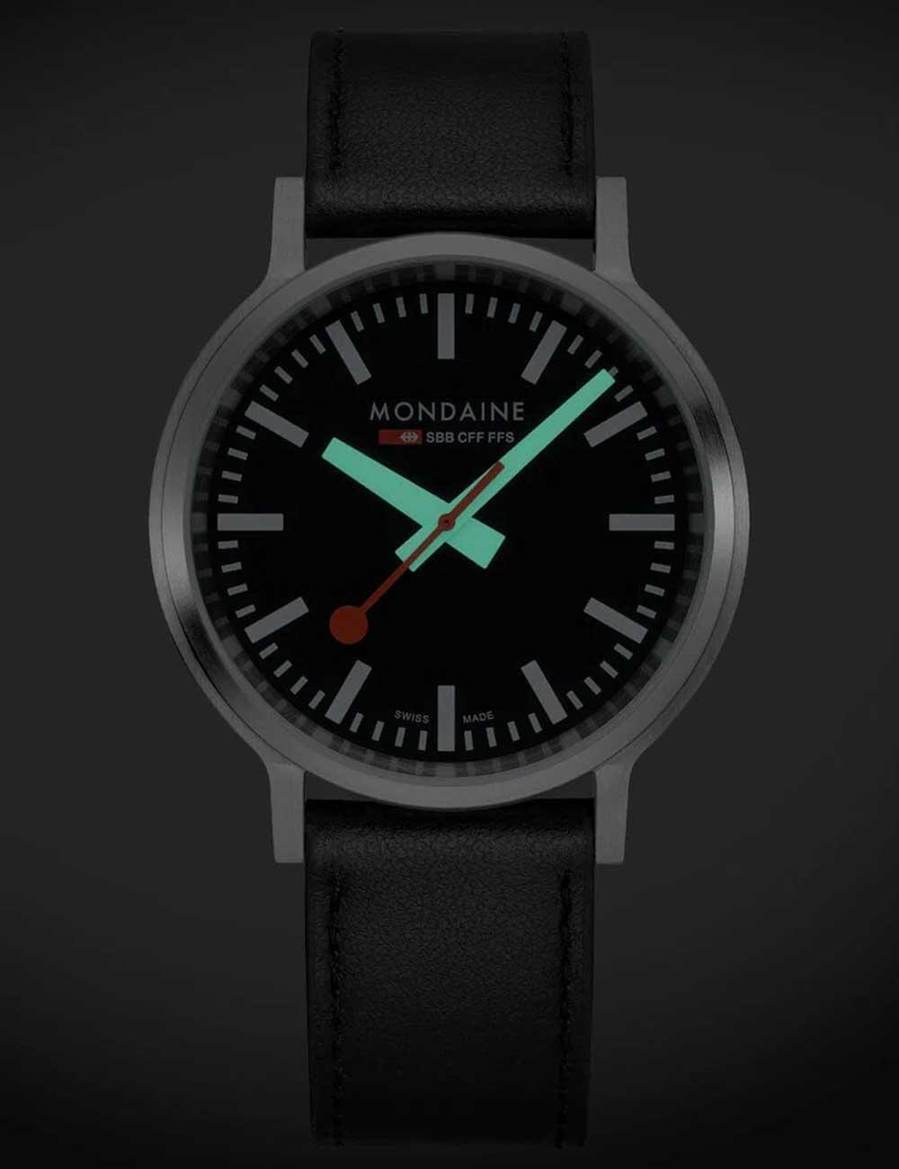 Herenhorloge Mondeine MST.41020.LBV.2SE, Quartz, 41mm, 3ATM 2/5