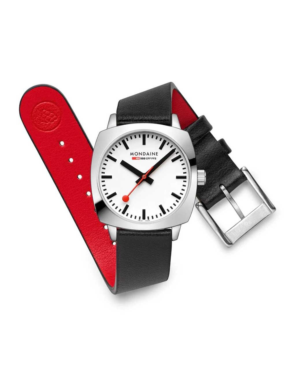 Damenuhr Mondaine MSL.31110.LBV, Quartz, 31mm, 5ATM 3/5